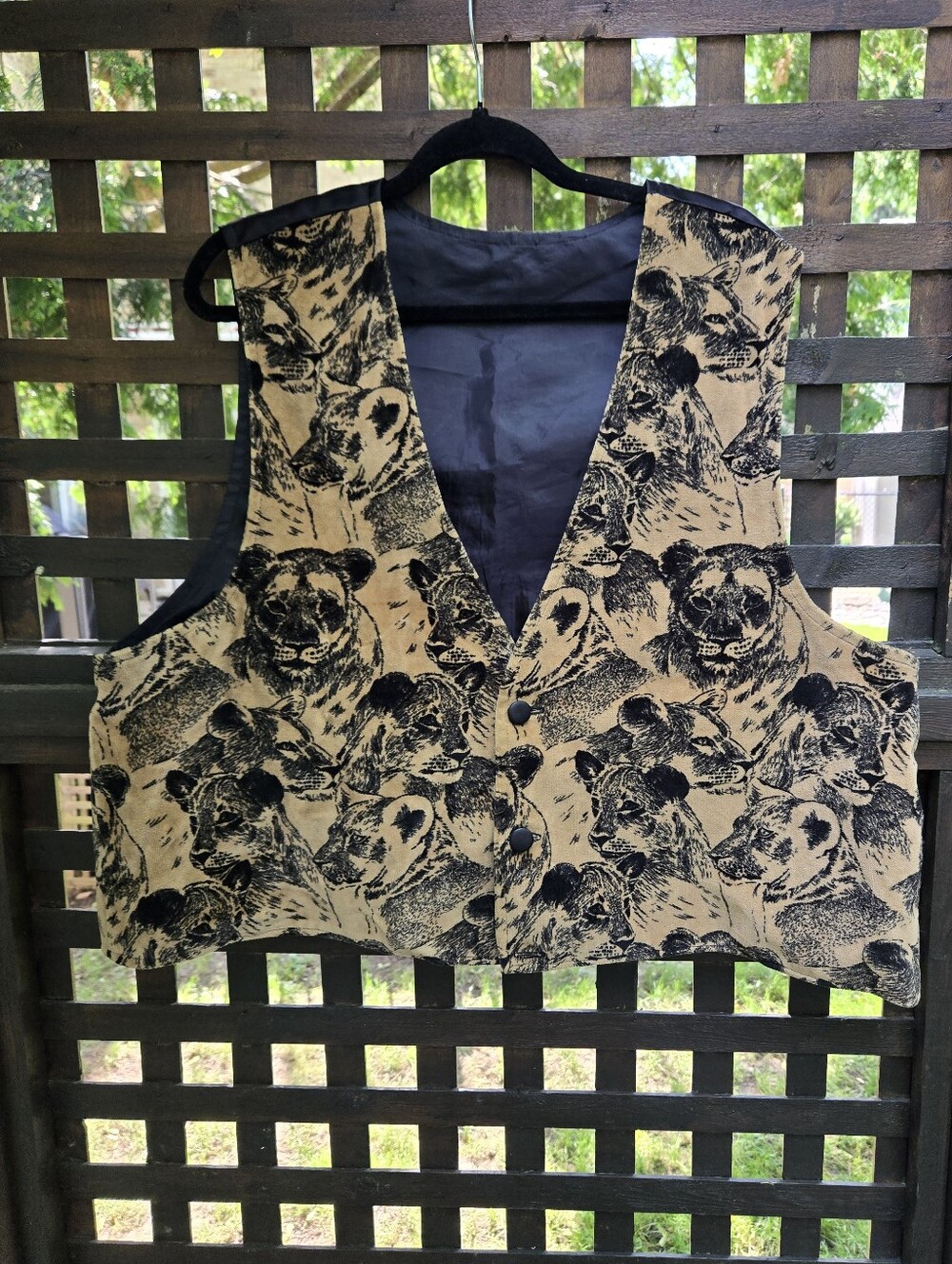 Vintage Velvet Vest